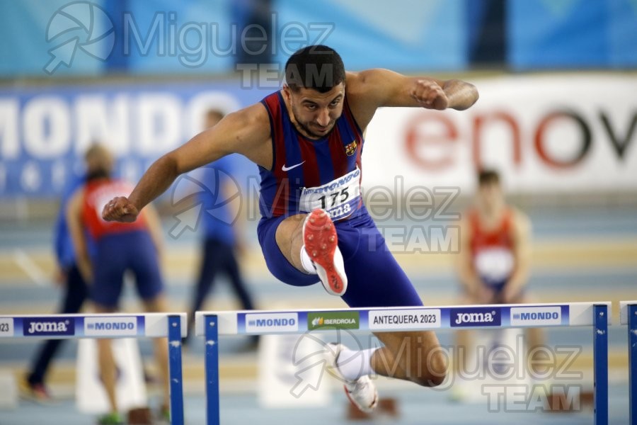 Campenato España Sub 23 en Pista Cubierta (Antequera) 2023. 