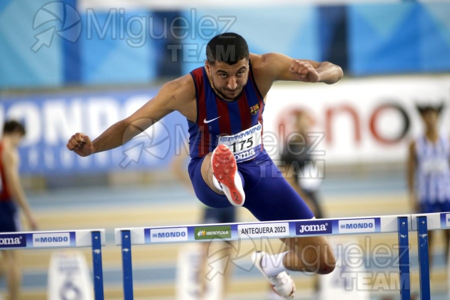 Campenato España Sub 23 en Pista Cubierta (Antequera) 2023. 