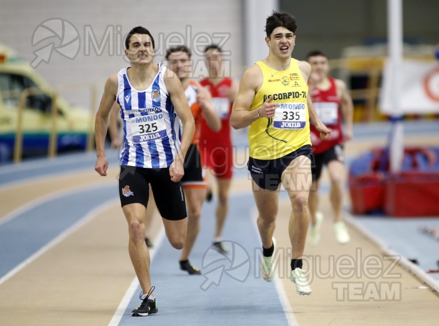 Campenato España Sub 23 en Pista Cubierta (Antequera) 2023.