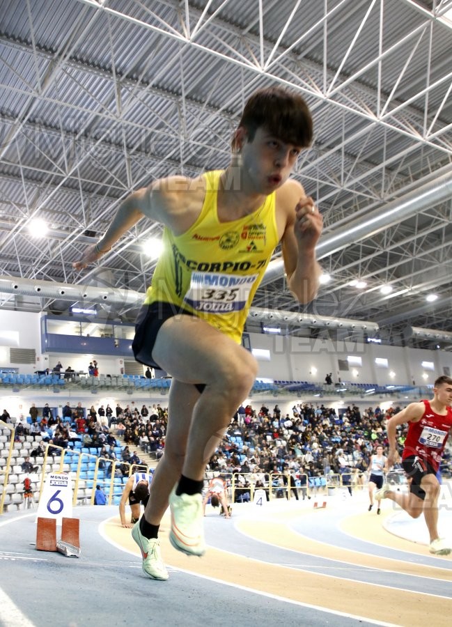 Campenato España Sub 23 en Pista Cubierta (Antequera) 2023.