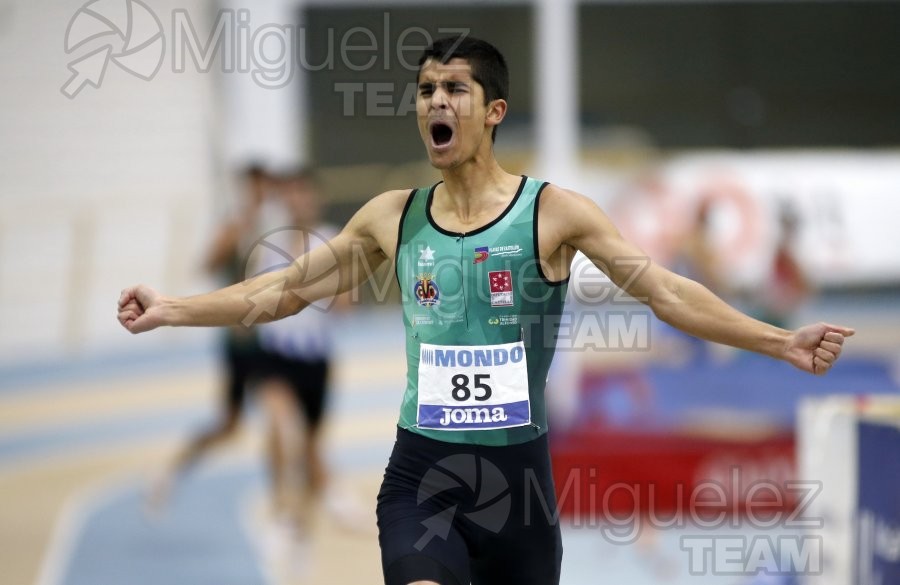 Campenato España Sub 23 en Pista Cubierta (Antequera) 2023.