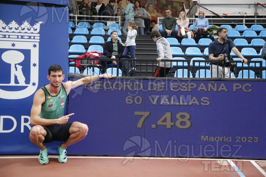 Campeonato de España Absoluto en Pista Cubierta / indoor (Madrid) 2023. 