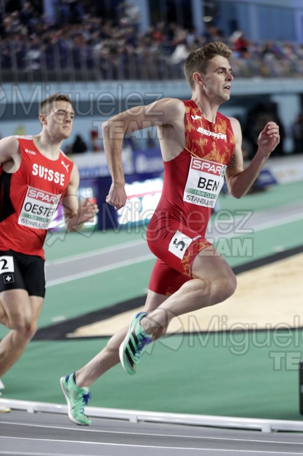 Campeonato de Europa de Atletismo en Pista Cubierta (Estambul) 2023. 