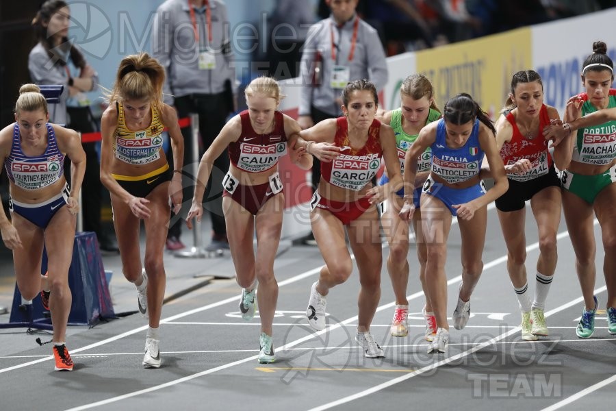 Campeonato de Europa de Atletismo en Pista Cubierta (Estambul) 2023. 