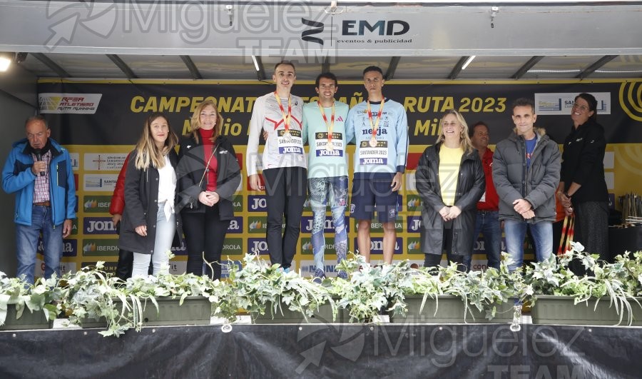 Campeonato de España en Ruta: 5000 metros, Milla y Medio Maratón (Santander) 2023