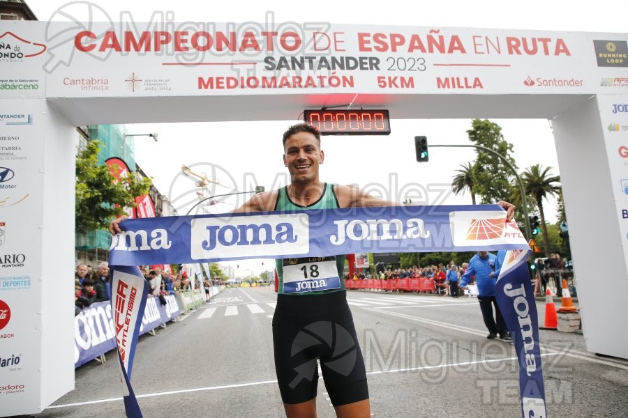 Campeonato de España en Ruta: 5000 metros, Milla y Medio Maratón (Santander) 2023