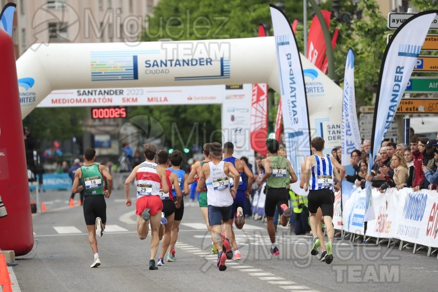 Campeonato de España en Ruta: 5000 metros, Milla y Medio Maratón (Santander) 2023