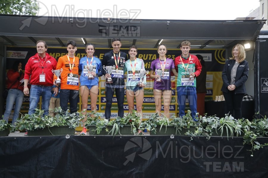 Campeonato de España en Ruta: 5000 metros, Milla y Medio Maratón (Santander) 2023