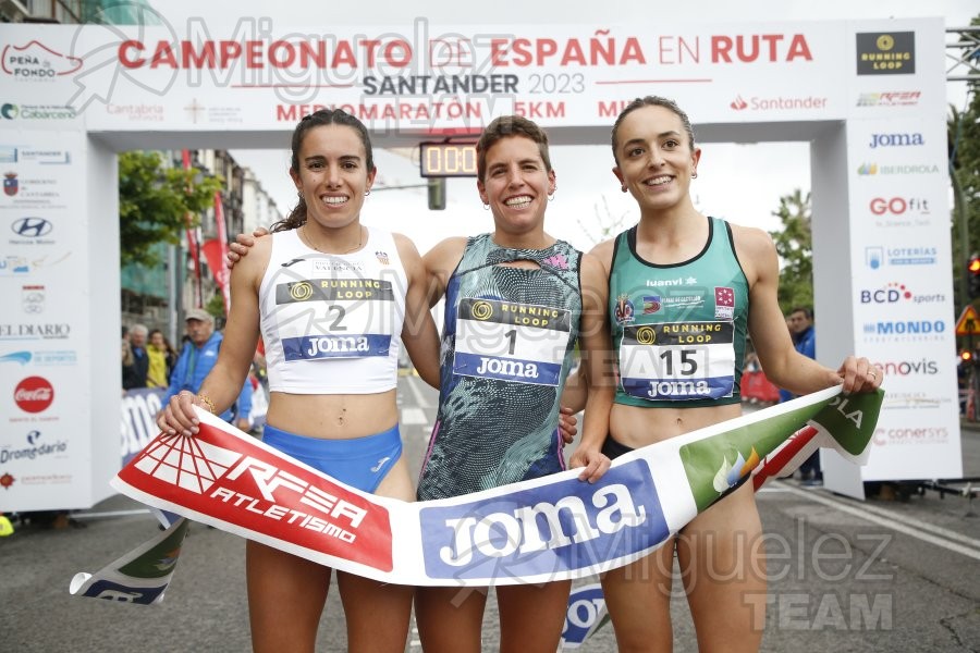 Campeonato de España en Ruta: 5000 metros, Milla y Medio Maratón (Santander) 2023