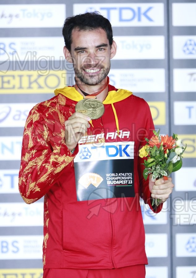 ATLETISMO: Campeonato del Mundo absoluto al aire libre, estadio National Athletics Centre (Budapest) 19-08-2023 al 27-08-2023. 