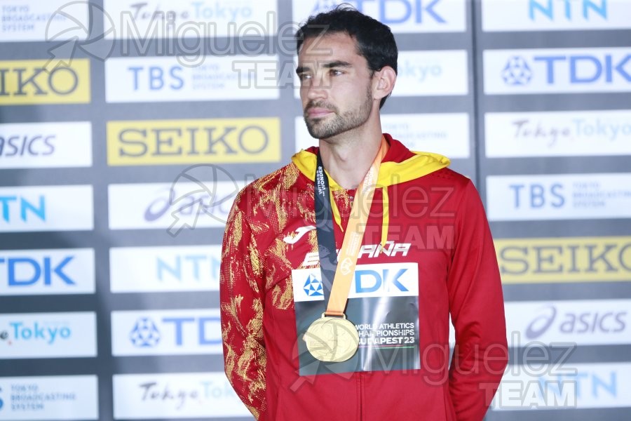 ATLETISMO: Campeonato del Mundo absoluto al aire libre, estadio National Athletics Centre (Budapest) 19-08-2023 al 27-08-2023. 