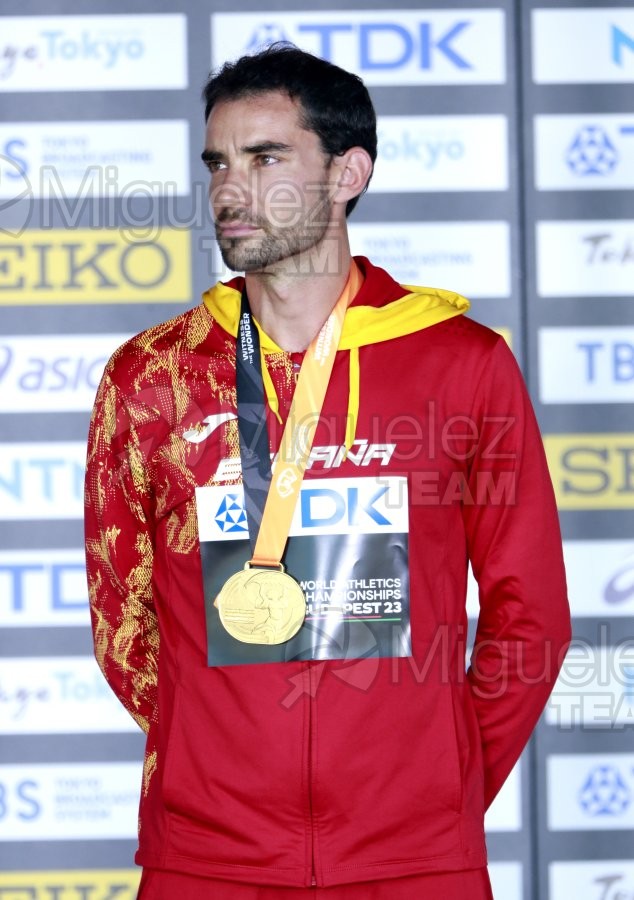 ATLETISMO: Campeonato del Mundo absoluto al aire libre, estadio National Athletics Centre (Budapest) 19-08-2023 al 27-08-2023. 