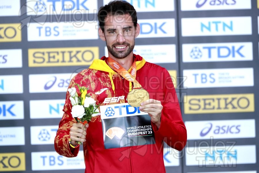 ATLETISMO: Campeonato del Mundo absoluto al aire libre, estadio National Athletics Centre (Budapest) 19-08-2023 al 27-08-2023. 