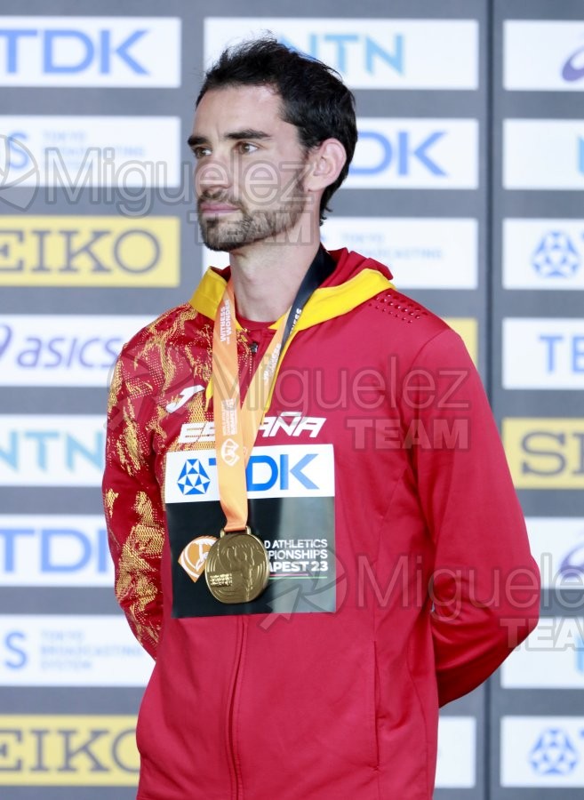 ATLETISMO: Campeonato del Mundo absoluto al aire libre, estadio National Athletics Centre (Budapest) 19-08-2023 al 27-08-2023. 