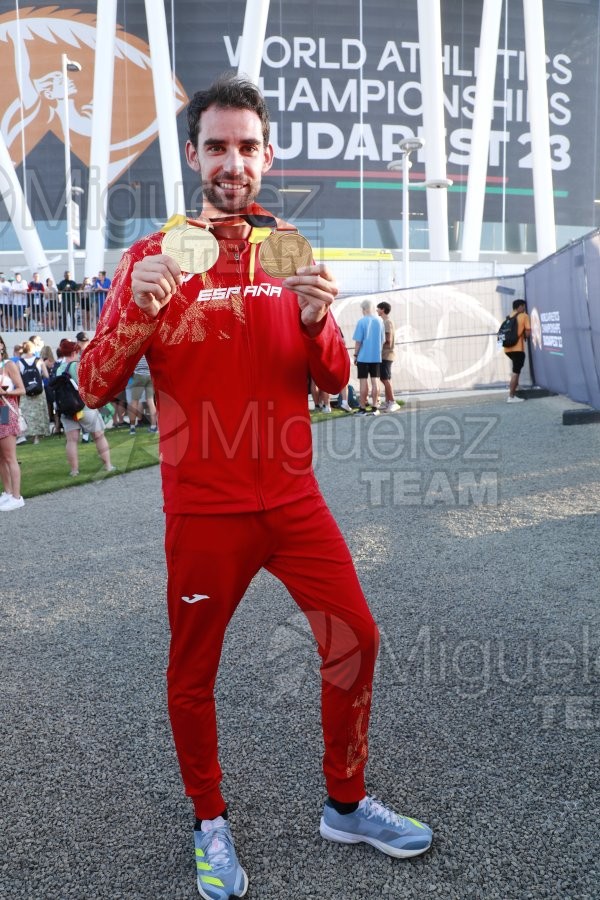 ATLETISMO: Campeonato del Mundo absoluto al aire libre, estadio National Athletics Centre (Budapest) 19-08-2023 al 27-08-2023. 