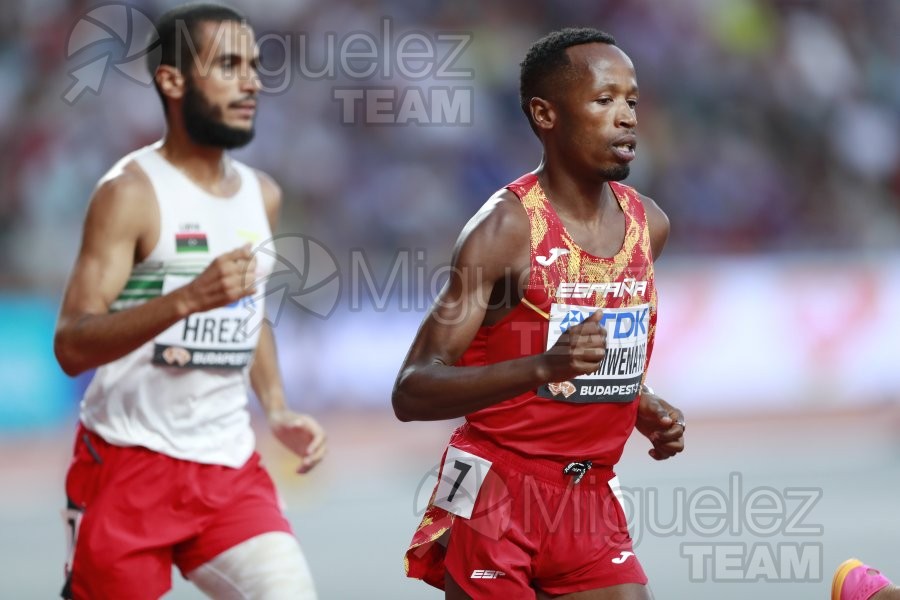 ATLETISMO: Campeonato del Mundo absoluto al aire libre, estadio National Athletics Centre (Budapest) 19-08-2023 al 27-08-2023. 