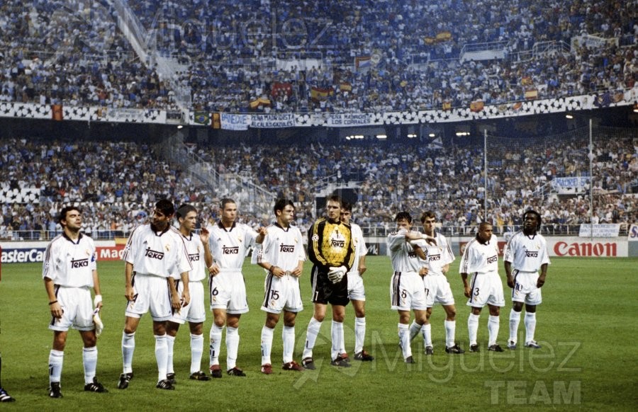 Partido Internacional de liga de Campeones REAL MADRID-INTER DE MILAN (ITALIA) (Sevilla) 1998.