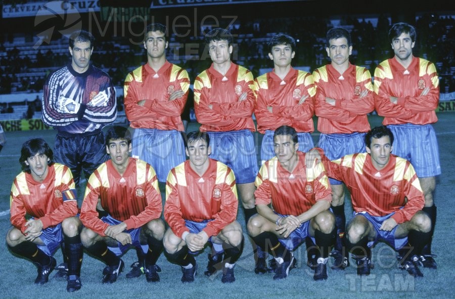 Partido Internacional, Clasificación Mundíal 1994, entre ESPAÑA-LETONIA (Sevilla) 1992