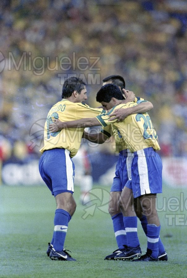 Partido de Copa del Mundo Francia 1998 entre BRASIL-MARRUECOS en el estadio de la Beaujoire de Nantes. 1998