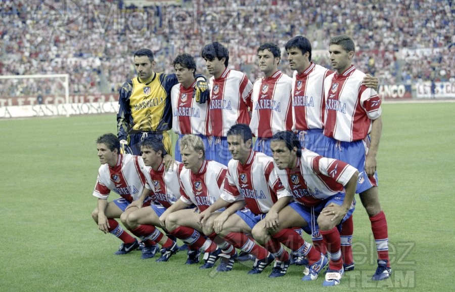 Final de la Copa del Rey entre VALENCIA-ATLÉTICO DE MADRID celebrada en el Estadio Olímpico de Sevilla. 1999