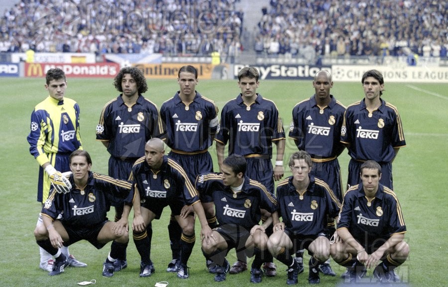 Final de la LIGA DE CAMPEONES (Champions Leage) entre Real Madrid - Valencia (París) 2000.