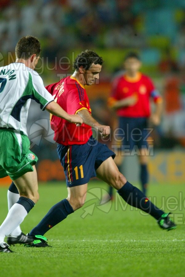 Copa del Mundo JAPON/COREA DEL SUR-2002. Partido entre España - República de Irlanda, Suwon (Corea del Sur) 2002.