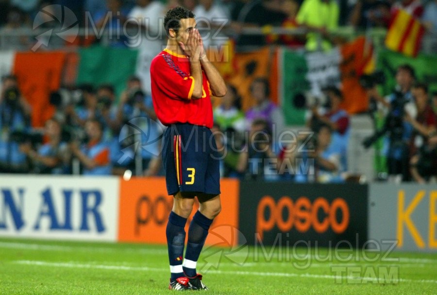 Copa del Mundo JAPON/COREA DEL SUR-2002. Partido entre España - República de Irlanda, Suwon (Corea del Sur) 2002.