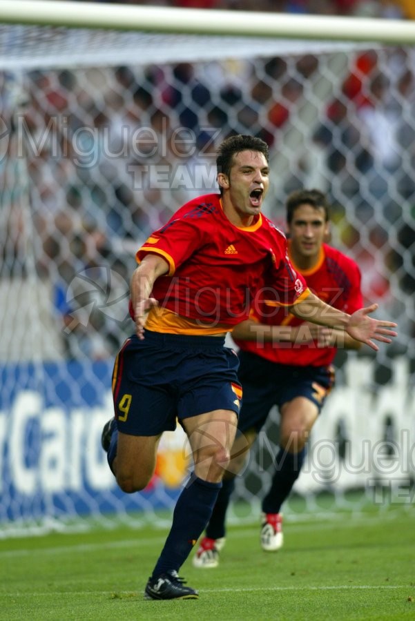 Copa del Mundo JAPON/COREA DEL SUR-2002. Partido entre España - Paraguay, Jeonju (Corea del Sur) 2002.