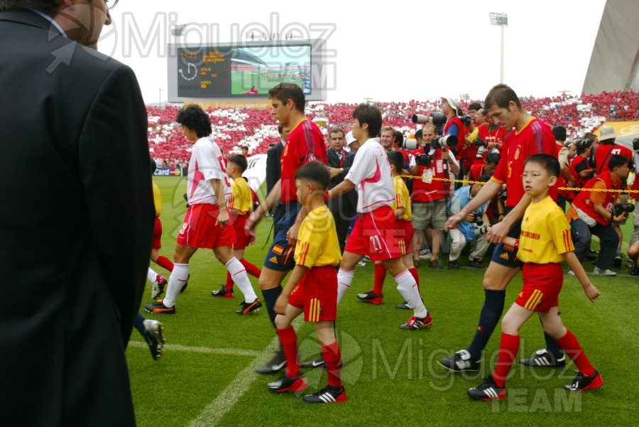 Copa del Mundo JAPON/COREA DEL SUR-2002. Partido entre España - Corea del Sur, Gwangju,(Corea del Sur) 2002.