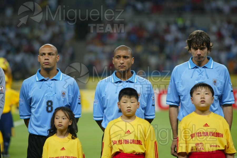 Copa del Mundo JAPON/COREA DEL SUR-2002. Partido entre Francia - Uruguay, Busan (Corea del Sur) 2002.