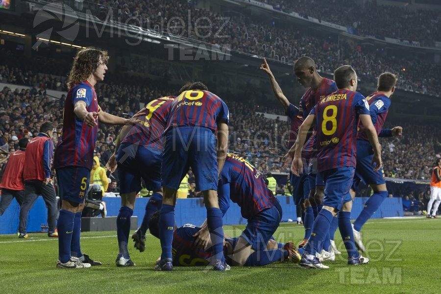 Partido de Liga Primera División, Real Madrid - Barcelona. Temporada 2011-2012 (Madrid) 2011.