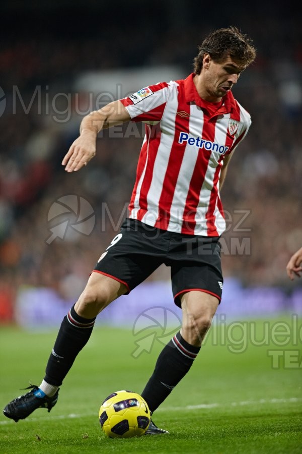 Partido de La Liga Primera División, Temporada 2010-2011. Real Madrid - Athletic de Bilbao (Madrid) 2010. 