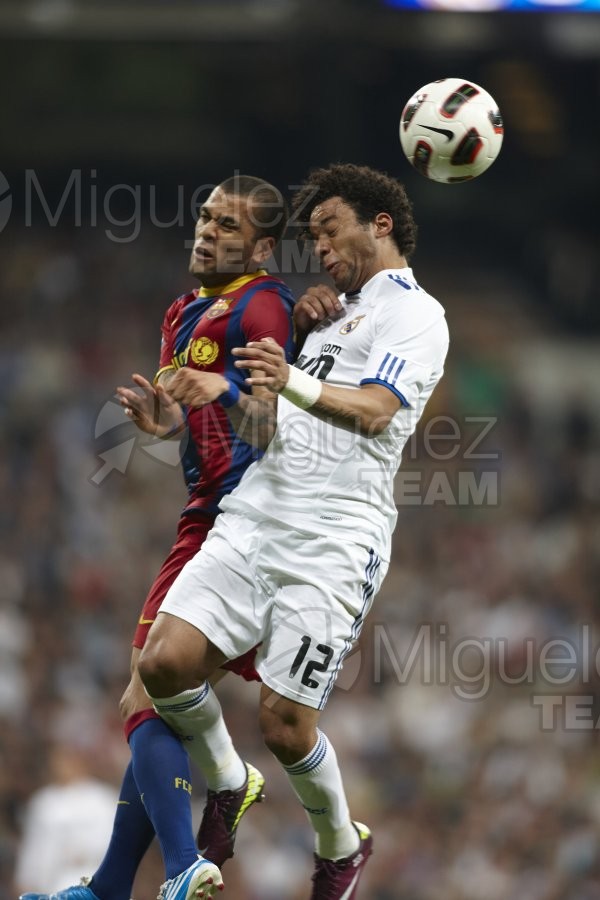 Partido de La Liga Primera División, Temporada 2010-2011. Real Madrid - FC Barcelona (Madrid) 2011. 