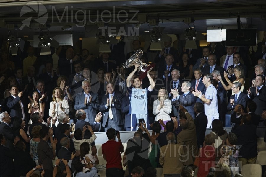 XXXII edición del Trofeo Santiago Bernabéu entre Real Madrid-Peñarol (URU) (Madrid) 2010. 