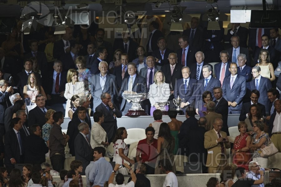XXXII edición del Trofeo Santiago Bernabéu entre Real Madrid-Peñarol (URU) (Madrid) 2010. 