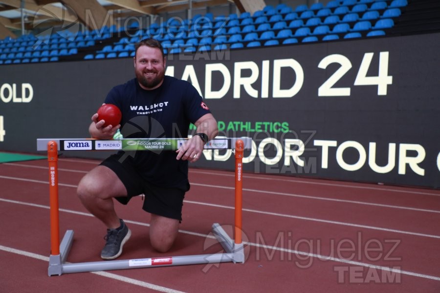 Presentacion World Indoor Tour Gold (Madrid) 2024.