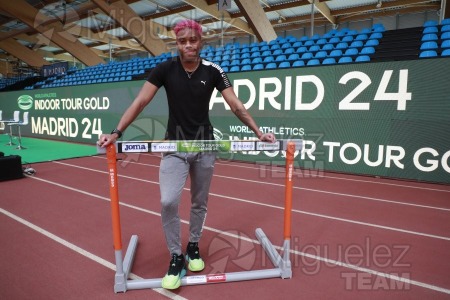 Presentacion World Indoor Tour Gold (Madrid) 2024.