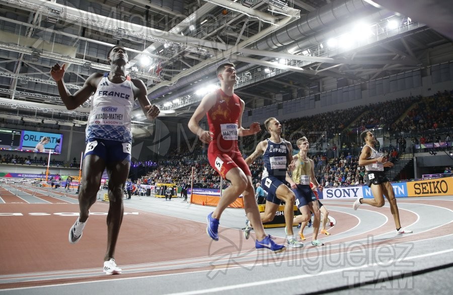 Campeonato del Mundo Absoluto indoor / Short Track (Glasgow) 03-03-2024.