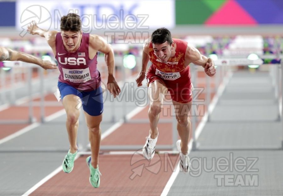 Campeonato del Mundo Absoluto indoor / Short Track (Glasgow) 03-03-2024.