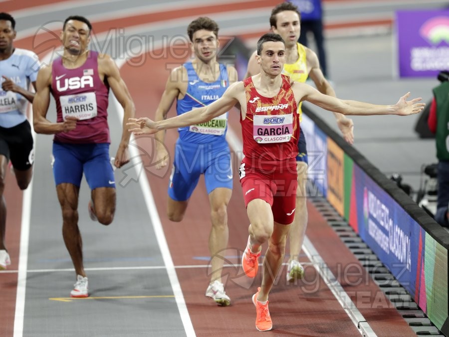 Campeonato del Mundo Absoluto indoor / Short Track (Glasgow) 03-03-2024.