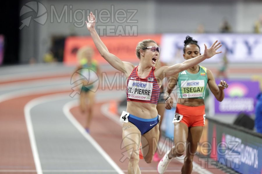 Campeonato del Mundo Absoluto indoor / Short Track (Glasgow) 03-03-2024.