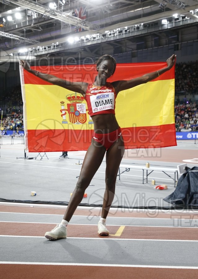 Campeonato del Mundo Absoluto indoor / Short Track (Glasgow) 03-03-2024.