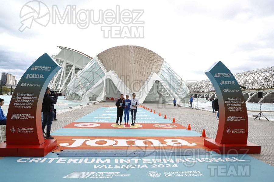 Criterium Internacional Relevos Mixto de Marcha 42,195 km y 10 Km (Valencia) 2024