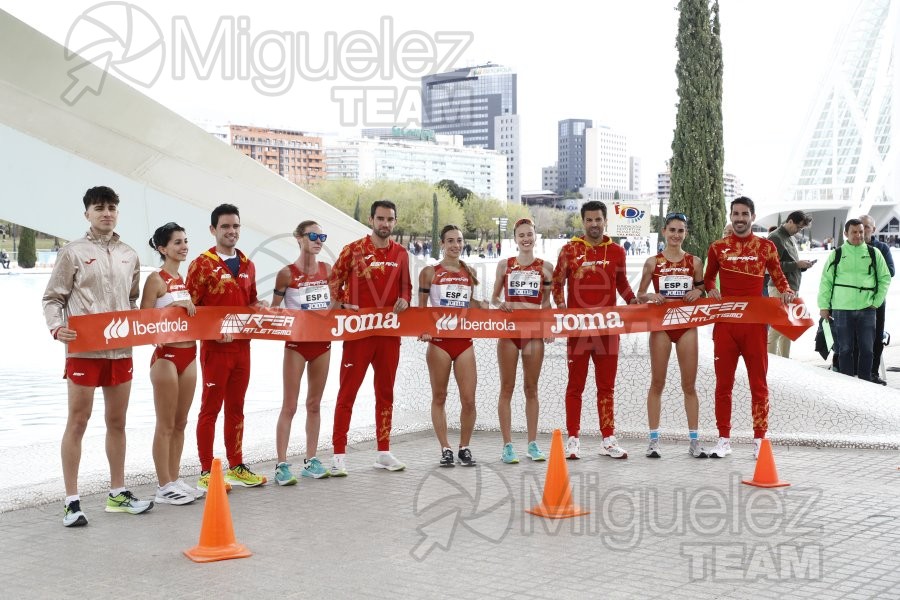 Criterium Internacional Relevos Mixto de Marcha 42,195 km y 10 Km (Valencia) 2024