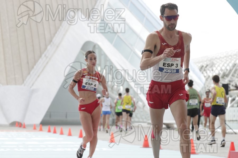 Criterium Internacional Relevos Mixto de Marcha 42,195 km y 10 Km (Valencia) 2024