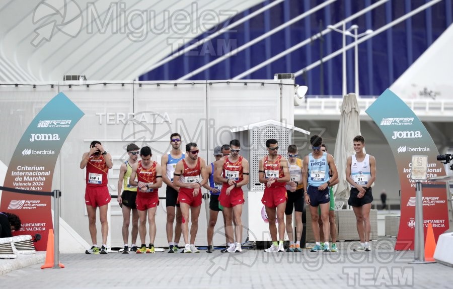 Criterium Internacional Relevos Mixto de Marcha 42,195 km y 10 Km (Valencia) 2024