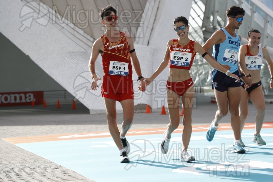 Criterium Internacional Relevos Mixto de Marcha 42,195 km y 10 Km (Valencia) 2024