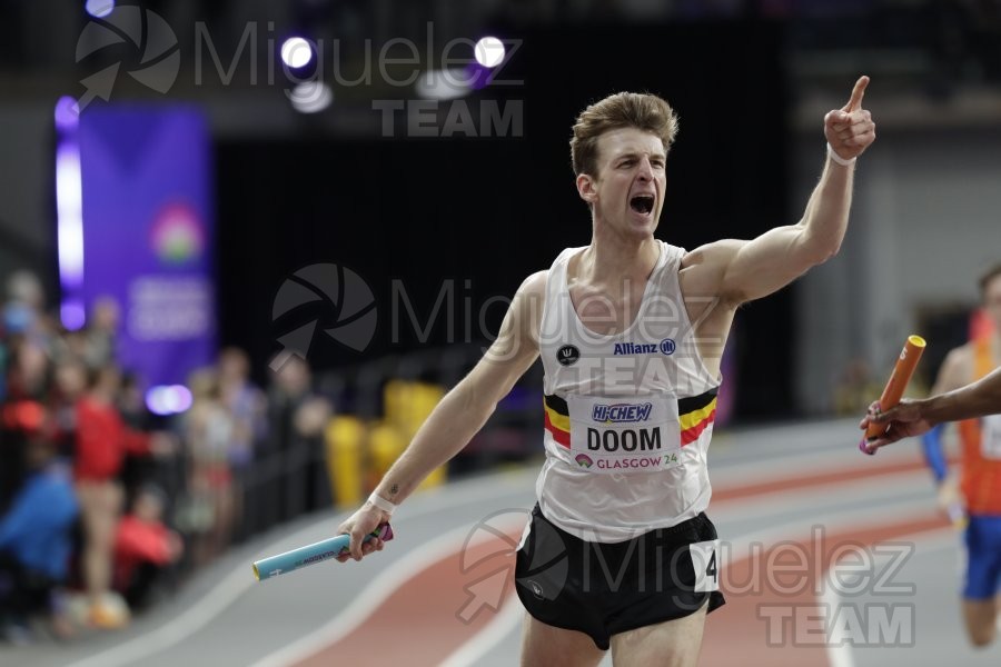 Campeonato del Mundo Absoluto indoor / Short Track (Glasgow) 03-03-2024.