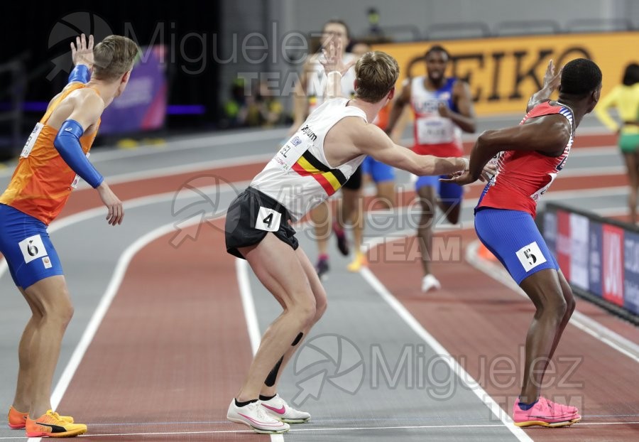 Campeonato del Mundo Absoluto indoor / Short Track (Glasgow) 03-03-2024.