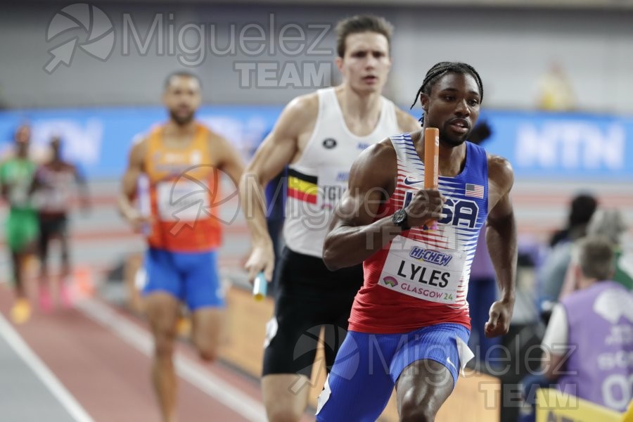 Campeonato del Mundo Absoluto indoor / Short Track (Glasgow) 03-03-2024.